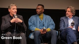 Green Book QampA  Mahershala Ali Viggo Mortensen amp Peter Farrelly [upl. by Enylhsa]