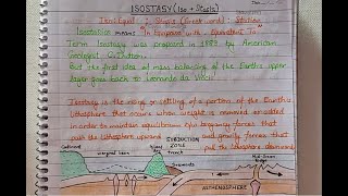 What is the concept of isostasy [upl. by Ayrolg]