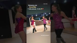 Pili Pascual y Rena Toscano practicando para Goenvivo [upl. by Notserk898]