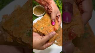 🌿🌮 Healthy Breakfast Recipe  Suji Ka Chilla  Suji Ka Nashta  Easy Recipe shorts viralvideo [upl. by Aihselef]