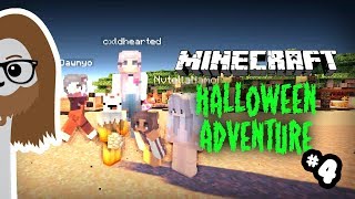 BEANBLOCKZ PLOT TOUR  MINECRAFT HALLOWEEN ADVENTURE 4 [upl. by Ithaman927]