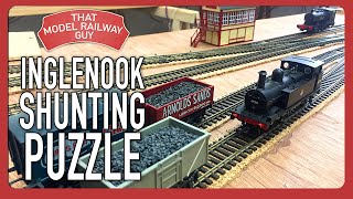 The Inglenook Shunting Puzzle  On The Modular Model Railway [upl. by Arv411]