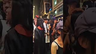 Lan Kwai Fong Halloween 蘭桂芳萬聖節 halloween cosplay cute [upl. by Raphaela]