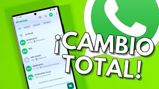 WhatsApp se RENUEVA por COMPLETO [upl. by Ahsino636]