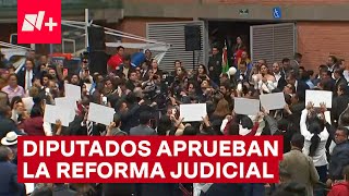 Así se aprobó la Reforma Judicial en la Cámara de Diputados  N [upl. by Divd11]