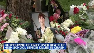 Memorial grows for high school student killed in tragic Glenview crash [upl. by Ymas511]