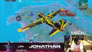 40 Kills Ka Jonathan Ne Challenge Complete Kiya 😱 Bgmi Gameplay [upl. by Anitsrik57]