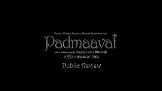 Padmaavat  In Cinemas Now  Audience Review 2 [upl. by Eremehc851]