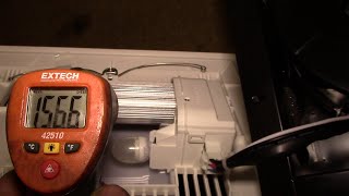 Panasonic WhisperLite Bathroom Fan CFL Replacement Part 4 [upl. by Nohpets868]