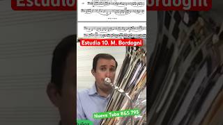 Estudio n 10 Marco Bordogni con la Tuba PLATEADA [upl. by Deer]