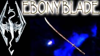 Skyrim Daedric Artifacts  Ebony Blade quotThe Whispering Doorquot quest [upl. by Thesda]