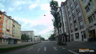 D München Munich Odeonsplatz Ludwigstraße Leopoldstraße Siegestor Mai 2015 [upl. by Kcirdek989]