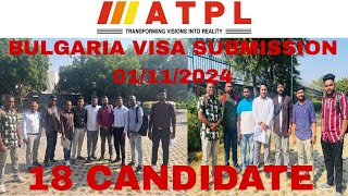 Bulgaria Visa Embassy submission successvisa submission success Bulgaria visa visa bulgariavisa [upl. by Huxley]