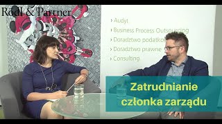 Formy zatrudniania członka zarządu [upl. by Melmon]