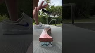 Highest Broken Ankle 😮 fingerboard techdeck funnyshorts [upl. by Akcirehs]