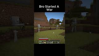 Minecraft Free Edition Skeleton War shorts minecraft [upl. by Enneiviv592]