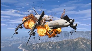 GTA 5  PlaneHelicopter DISASTERS RELOADED [upl. by Atiral]