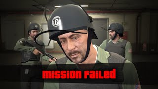 Mission Failed  The Big Score  GTA 5 [upl. by Anavoj]