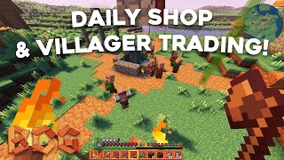 Building the Daily Shop amp Selling Bin  Minecraft BCG Modpack [upl. by Tye772]