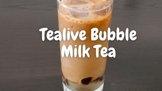 Make Tealive bubble milk tea at home [upl. by Hedy]