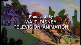 Goof Troop  original ending credits HD [upl. by Acinet]