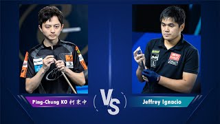 PingChung KO 柯秉中 v Jeffrey Ignacio｜2024 Maldives Open 10Ball Championship 馬爾地夫公開賽 [upl. by Ellis978]