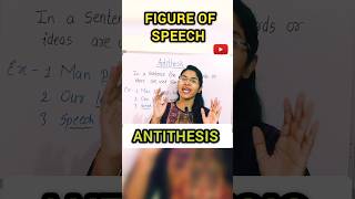 Antithesis 🤔  Figure of Speech  English Grammar  shorts youtube english grammar viral [upl. by Jezabel966]