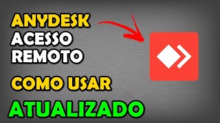 Anydesk  Como Usar Vídeo Atualizado [upl. by Ymmik377]