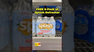 Free 6Pack Of Splash Refresher Any Retailer Where Theyre Sold freebies freestuff deals [upl. by Marijane]