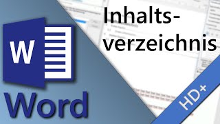 Inhaltsverzeichnis Word  erstellen formatieren und aktualisieren und automatische Nummerierung [upl. by Gladwin517]