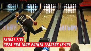 Friday Five  2024 PBA Tour Competition Points Final Standings 610 [upl. by Eatnuahc]