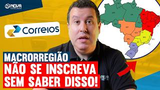 CONCURSO CORREIOS NÍVEL MÉDIO 2024 ENTENDA TUDO SOBRE AS MACRORREGIÕES [upl. by Lemyt485]