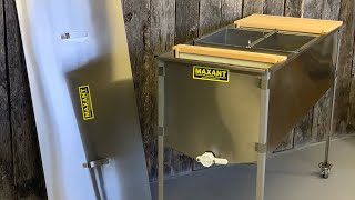 MAXANT  Mobile Uncapping Tank MUT  Product Review  Beekeeping [upl. by Irby]