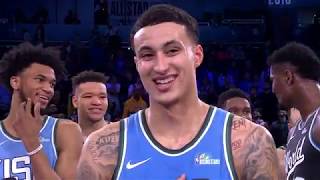 Kyle Kuzma MVP Award Presentation  2019 NBA All Star Rising Stars Challange [upl. by Eillib184]