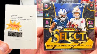 Cracking 2023 SELECT HOBBY Football Box  HUGE XRC PRODUCT HIT [upl. by Lawler]