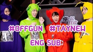 ENG SUB OFFGUN TAYNEW 220619 Live  ‘Who’s the most…’ Game [upl. by Salbu436]