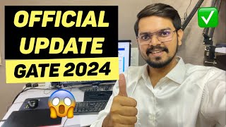 OFFICIAL UPDATE by GATE 2024 IISC  Answer Key amp Question Paper [upl. by Storz495]