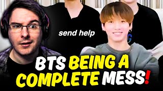 BTS BEING AN ABSOLUTE MESS ON VLIVE [upl. by Brandea429]