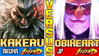 SF6 JP Obiheart Vs Kakeru Akuma ▰ High Level [upl. by Spence]