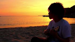 White Sandy BeachIZUkulele Fingerstyle [upl. by Hacim]