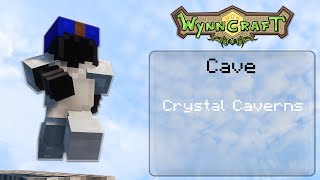 Crystal Caverns  Minecraft Wynncraft Cave [upl. by Kassity537]