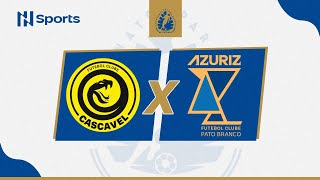 Campeonato Paranaense 2024 FC Cascavel X Azuriz  1ª Rodada  AO VIVO  COM IMAGENS [upl. by Adnal146]