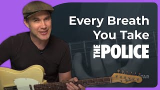 Every Breath You Take by The Police  Guitar Lesson [upl. by Initsed]