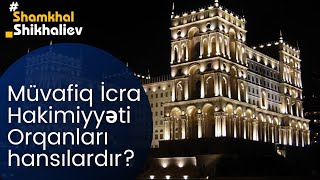 Dövlət qulluğu  Müvafiq İcra Hakimiyyəti Orqanlarının adı  Qanunvericilik Shamkhal Shikhaliev [upl. by Annoynek]