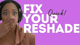 How to fix your ReShade on thesims4 [upl. by Naxela]