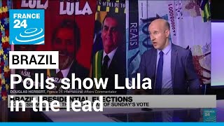 Brazil presidential elections Polls show Lula in the lead ahead of Sundays vote • FRANCE 24 [upl. by Ot39]