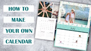 How to Make Your Own Calendar with Photos and Holidays [upl. by Ruthi]