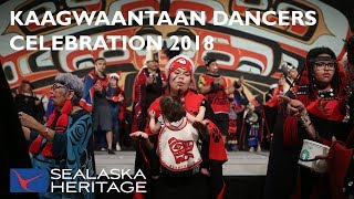 Tlingit Dance Group Kaagwaantaan Dancers Celebration 2018  Sealaska Heritage [upl. by Manon]