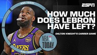 How much does LeBron James have left in the tank 😯  Dalton Knechts CLUTCH performance  NBA Today [upl. by Kirbie]