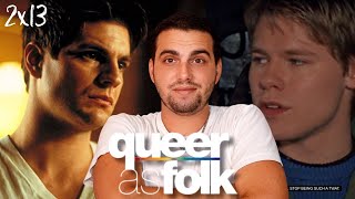 quotIts Because Im Gay Rightquot QUEER AS FOLK 2x13 First Time Watching [upl. by Marty]